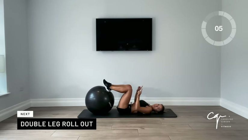 39 - 30 Min FULL BODY STABILITY BALL WORKOUT at Home